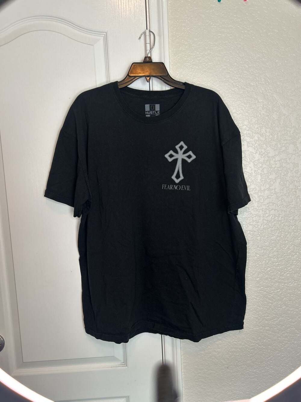 Hustle OG Fear No Evil Psalm 23:4 Graphic T-Shirt 2XL